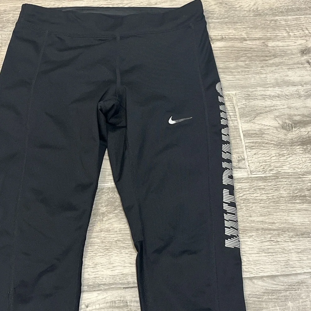 Nike Running Women's‎ Running Athletic Pants Black Zip Ankle Size XS 829130-010